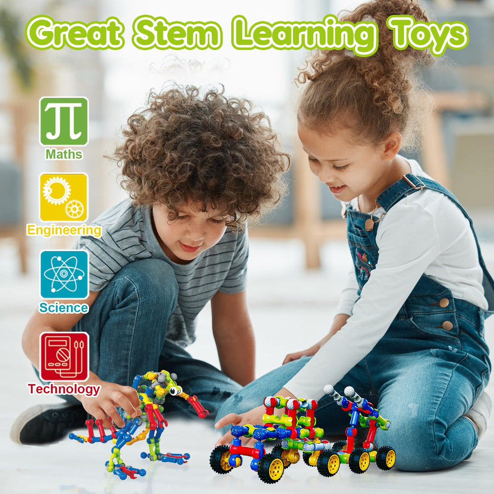 Qirptey truck model kit supports spatial awareness and planning