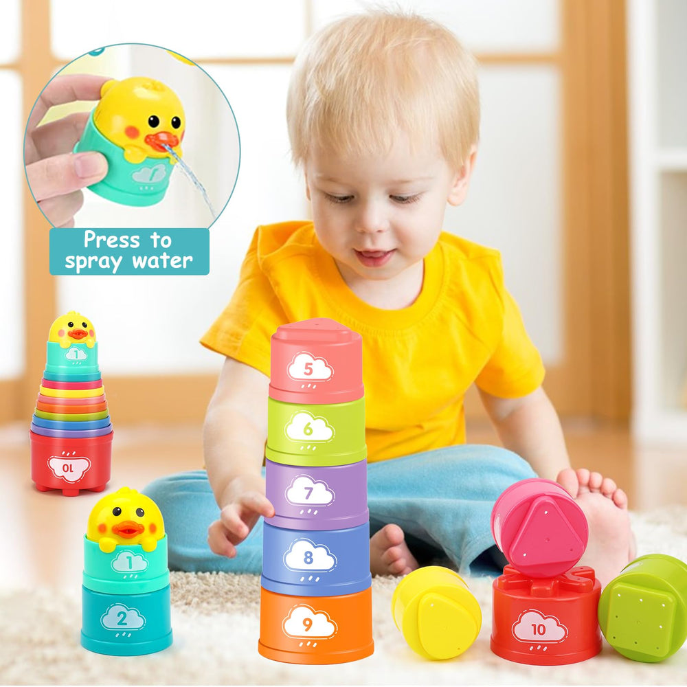 Qirptey shape sorter toy encouraging shape recognition and problem-solving through play