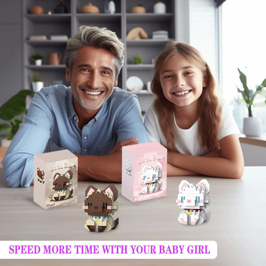 QISHOUTING Ragdoll cat blocks inspire calm, focused play at home.