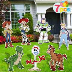 qitindasen Toy Inspired Story yard sign entrance guides guests and boosts curb appeal.