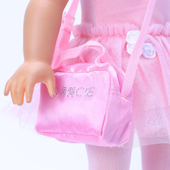 Qitzix ballet bag stores accessories between performances and play sessions.