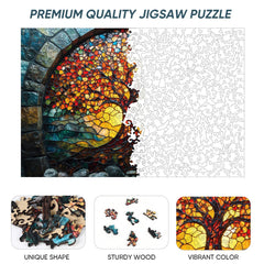 Qiuenisray FSC certified wood puzzle safe and durable