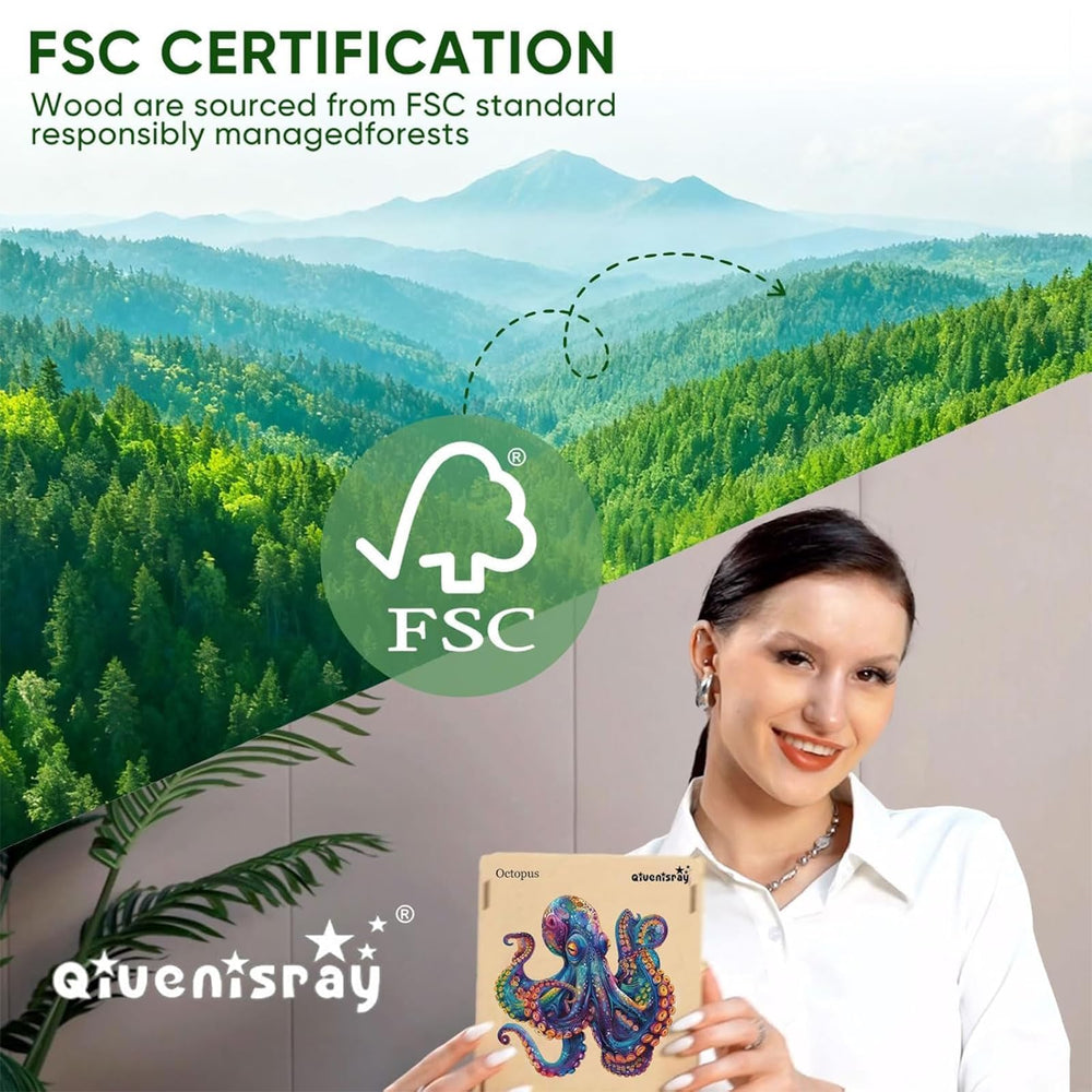 Qiuenisray FSC-certified wood emphasizes sustainable materials