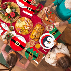 QIYANPAX Christmas tableware set to elevate holiday gatherings