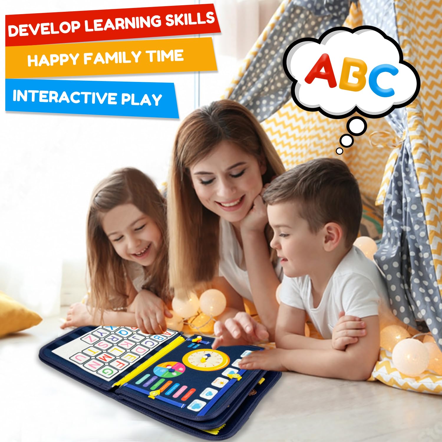 Qizfun durable stitching ensures long-lasting play through everyday adventures.