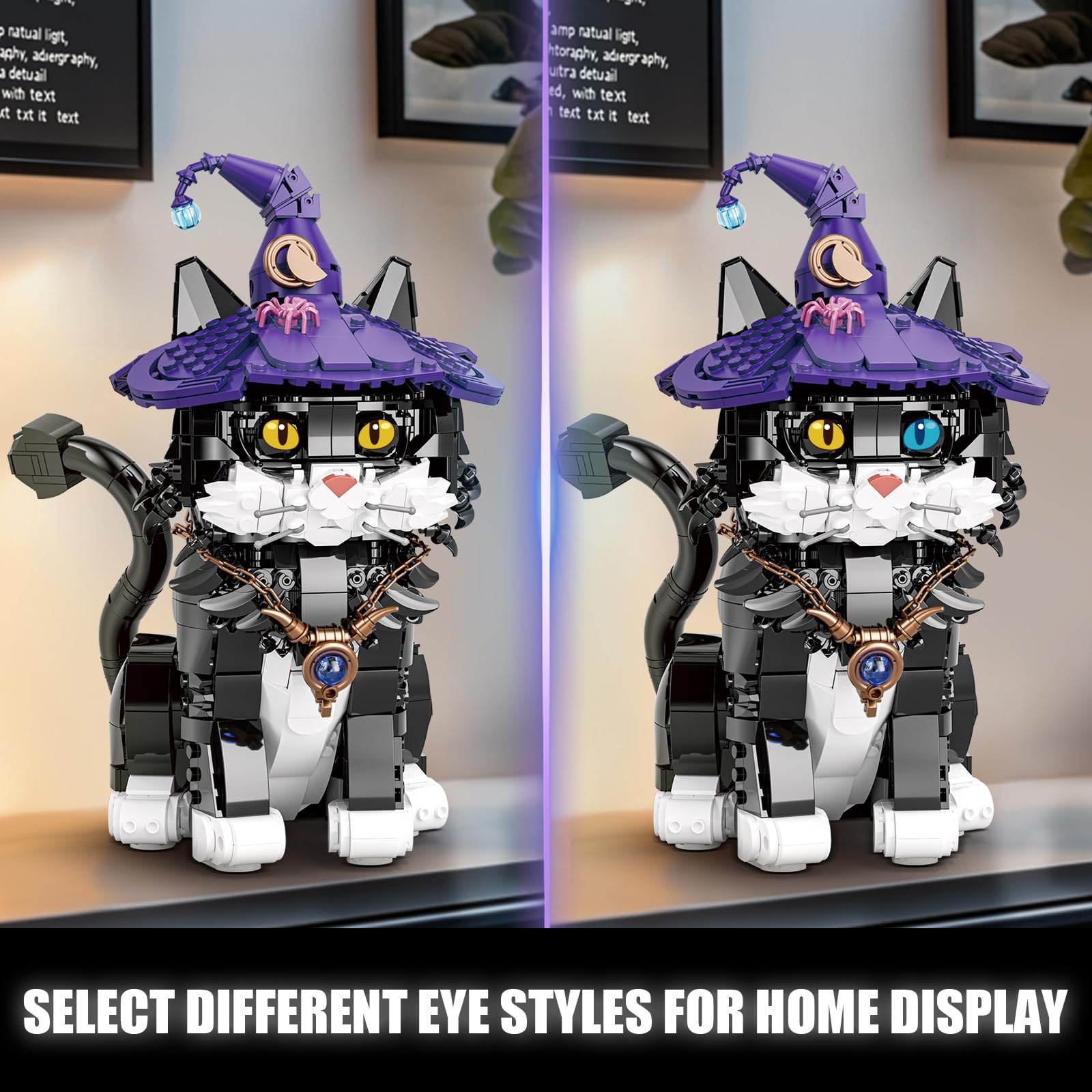 QJYAMK Ideas Magic Cat gift set for cat lovers and collectors.