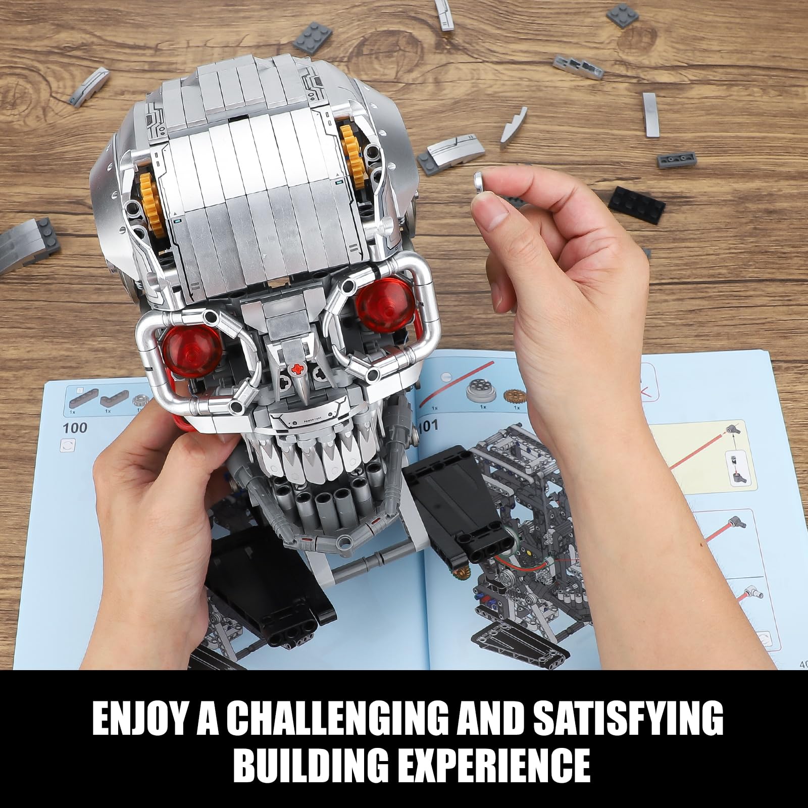 QJYAMK 1099-piece model makes a unique gift for adults and teens.