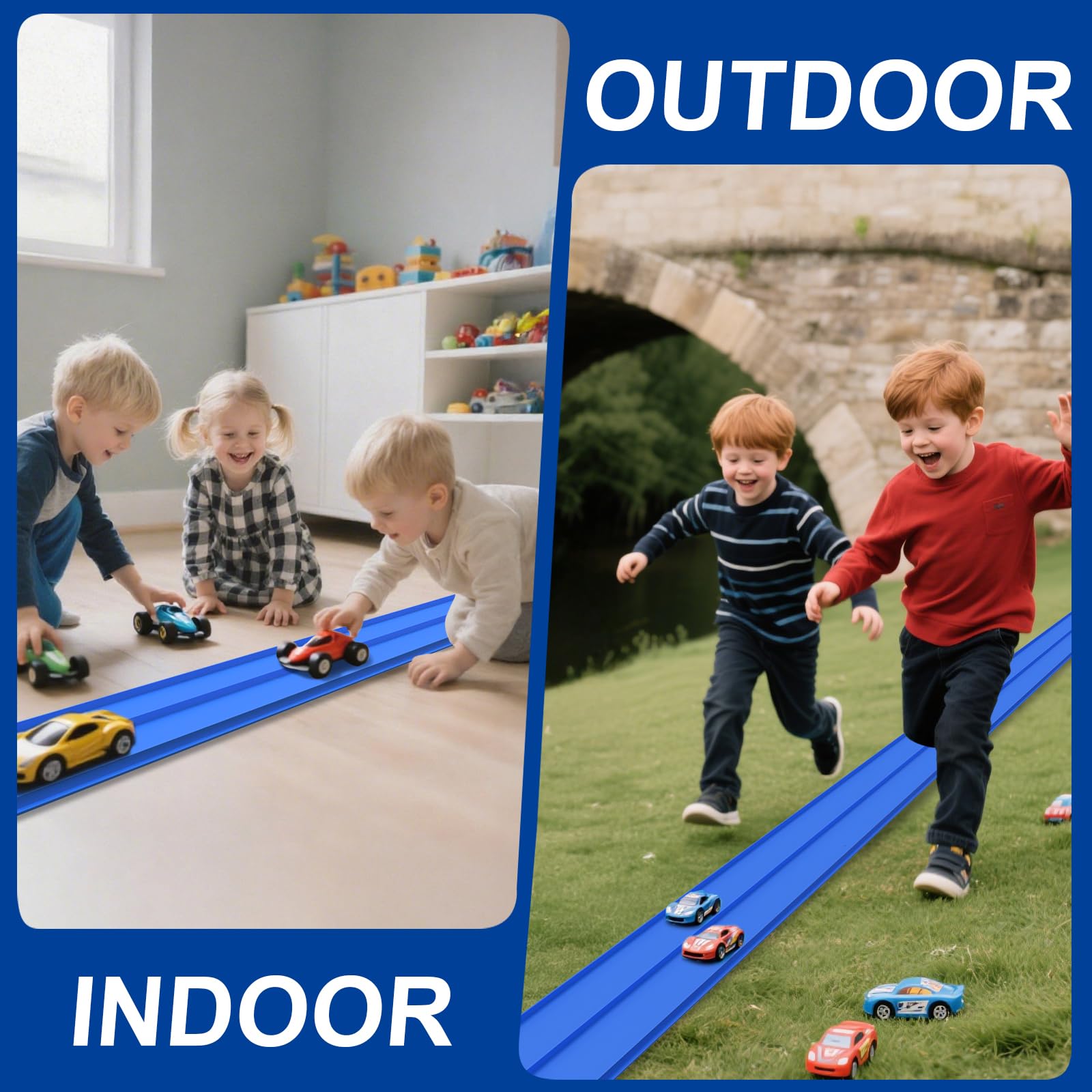 QLANGGO ideal gift for kids who love cars and creative play