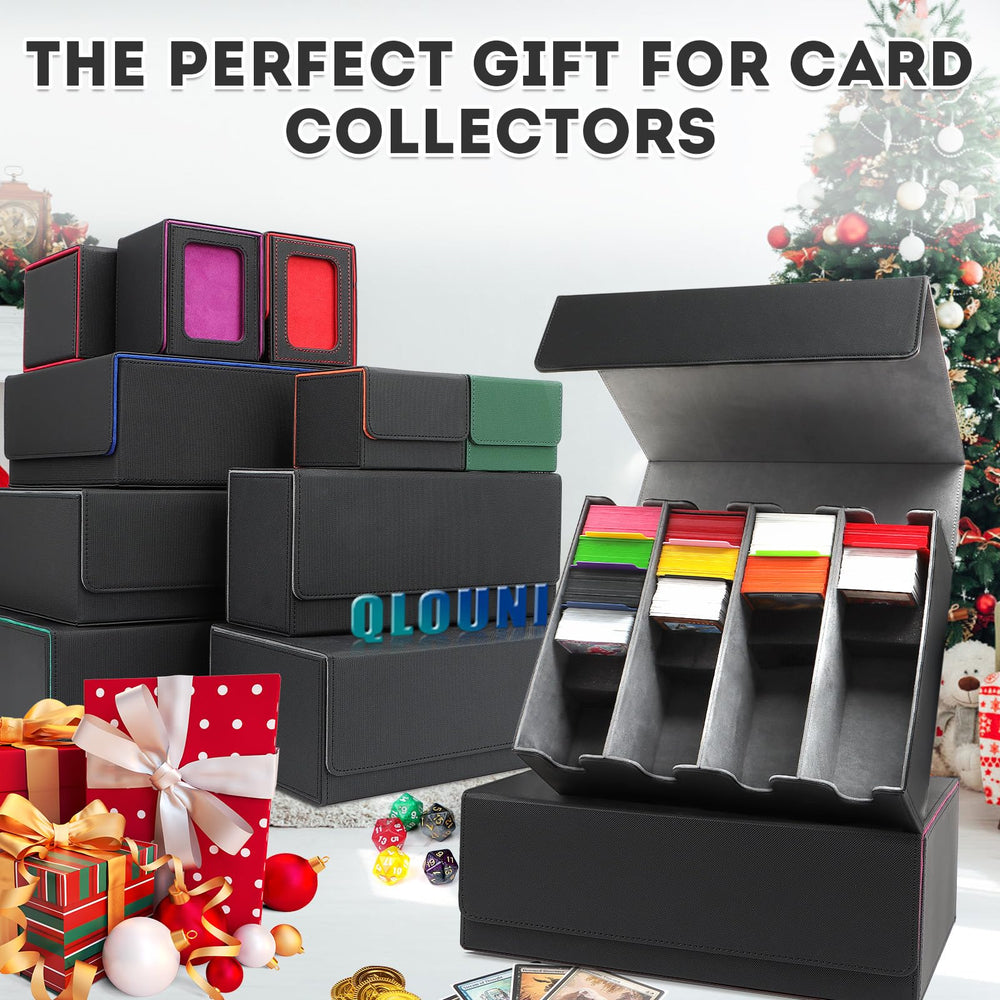 QLOUNI gift-ready packaging suitable for gifting card collectors.