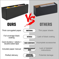 QLOUNI premium materials and craftsmanship deliver sturdy, dust-resistant storage.