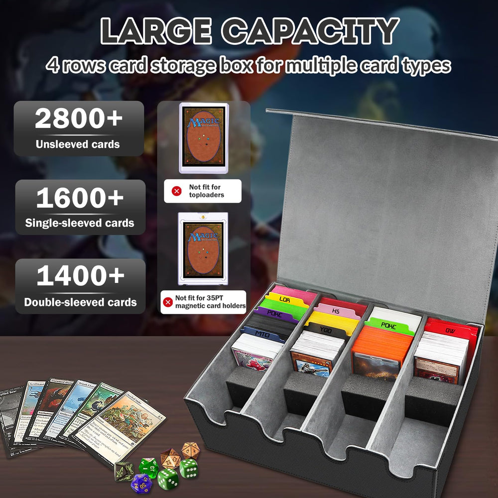 QLOUNI premium PU leather exterior with soft interior lining for card protection.