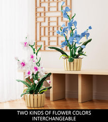 QLT Icons Orchid Building Set ideal as Mother's Day or thoughtful gifts