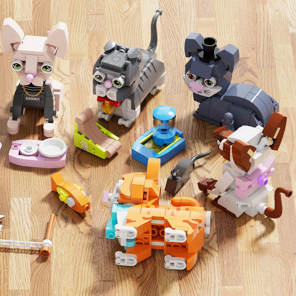 QLT QIAOLETONG six-pack party favors encourage creative party play.