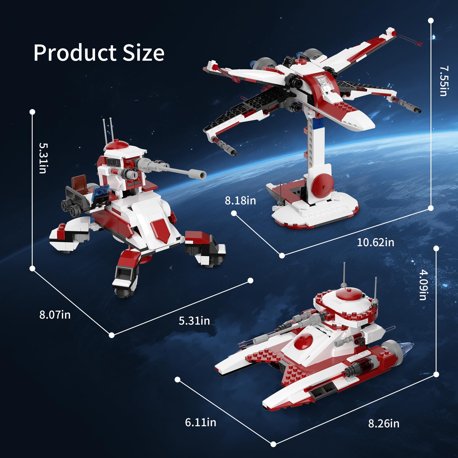 QLT QIAOLETONG display-ready space models on a shelf