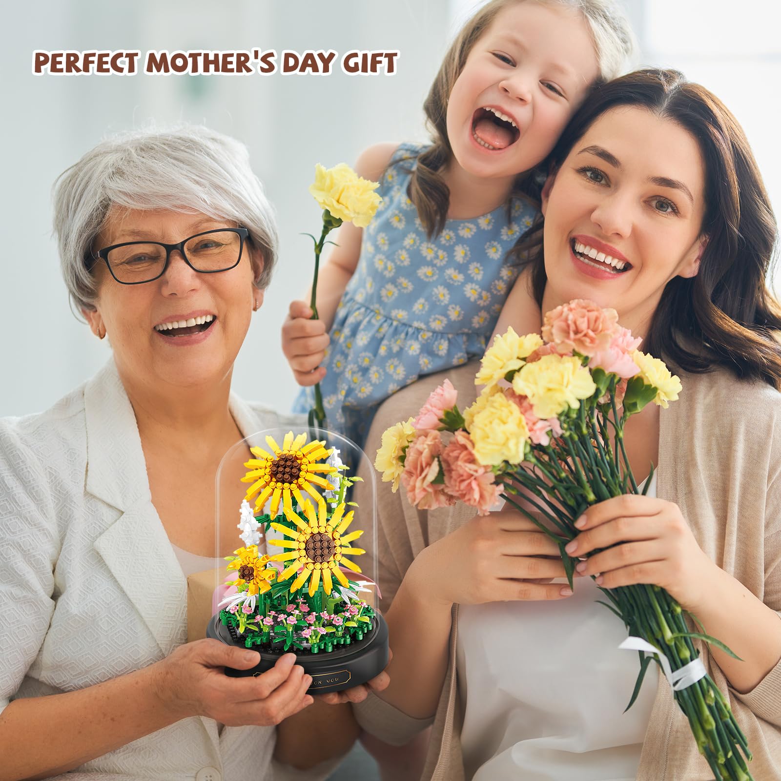 QLT QIAOLETONG botanical collection flowers for decorative accents.