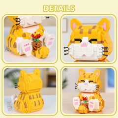 QLT QIAOLETONG compact micro bricks save space for home display and play