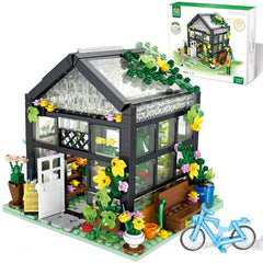 QLT QIAOLETONG Flower House exterior promotes creative pretend play.