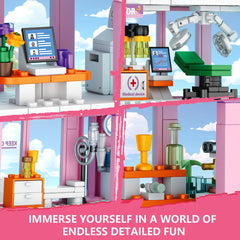 QLT QIAOLETONG lab and checkup area fosters curious science play.