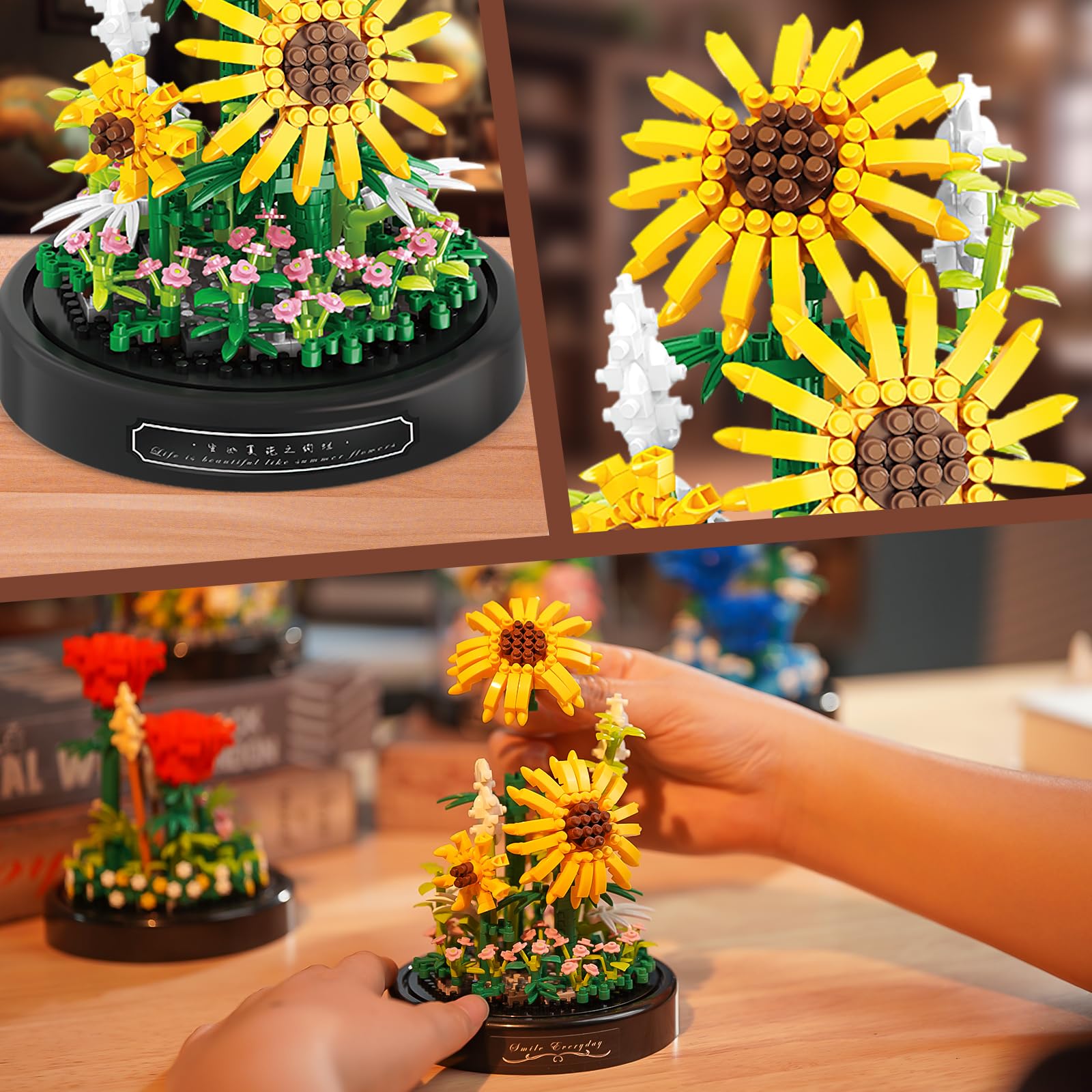 QLT QIAOLETONG mini building blocks kit for creative play and gifts.