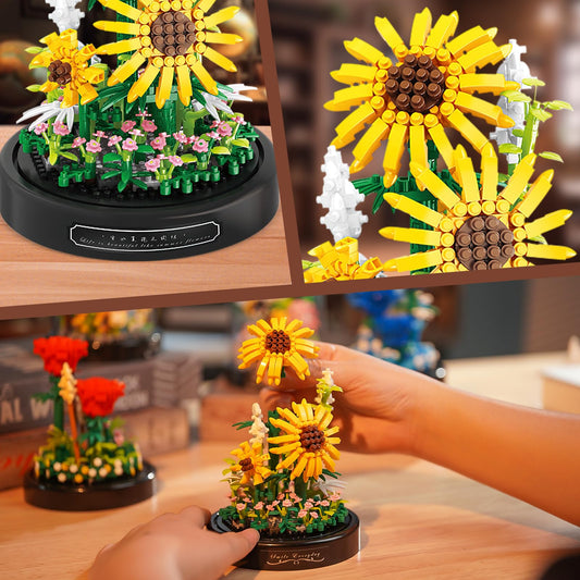 QLT QIAOLETONG mini building blocks kit for creative play and gifts.