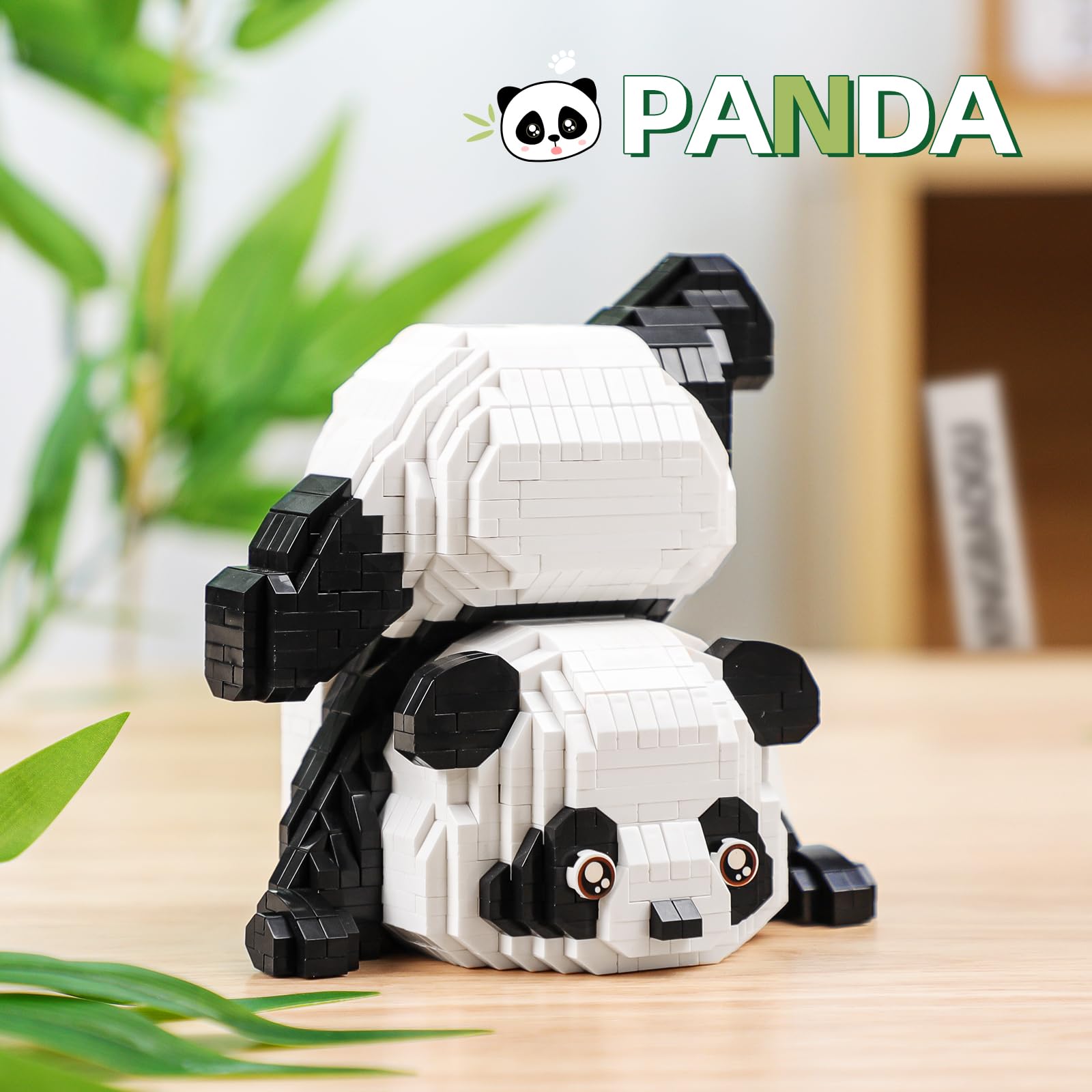 QLT panda mini blocks support STEM style play for teens.