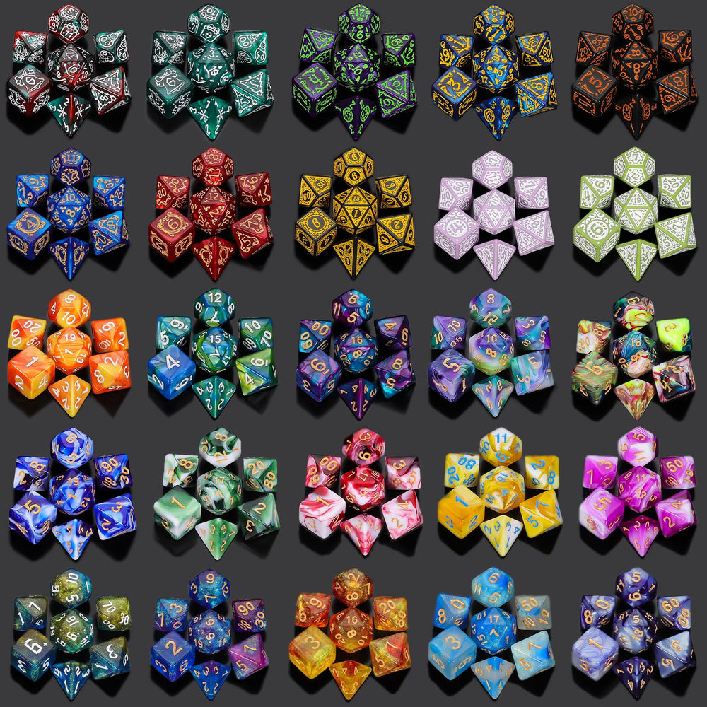 QMay high-quality acrylic dice built for durability.