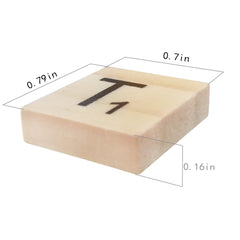 QMET scrabble tiles layout alphabet showing versatile coaster ideas