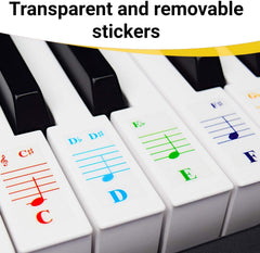 QMG Complete piano lesson kit including stickers and two guide books.