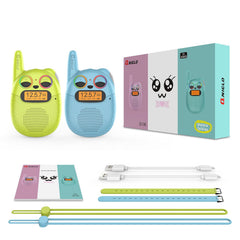QNIGLO kids walkie talkies gift box, appealing packaging for holidays