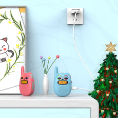QNIGLO Walkie Talkies Kids USB-Charging for quick recharge on the go.