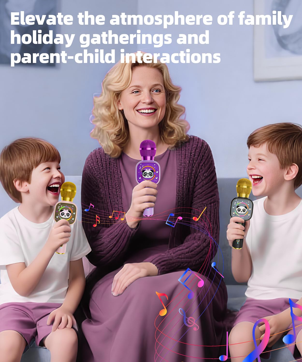 Qnxoat r mic is lightweight and kid-friendly to hold