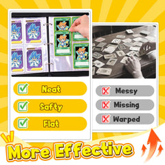 Qodalyth 5 hard plastic sleeves protect prized cards during display