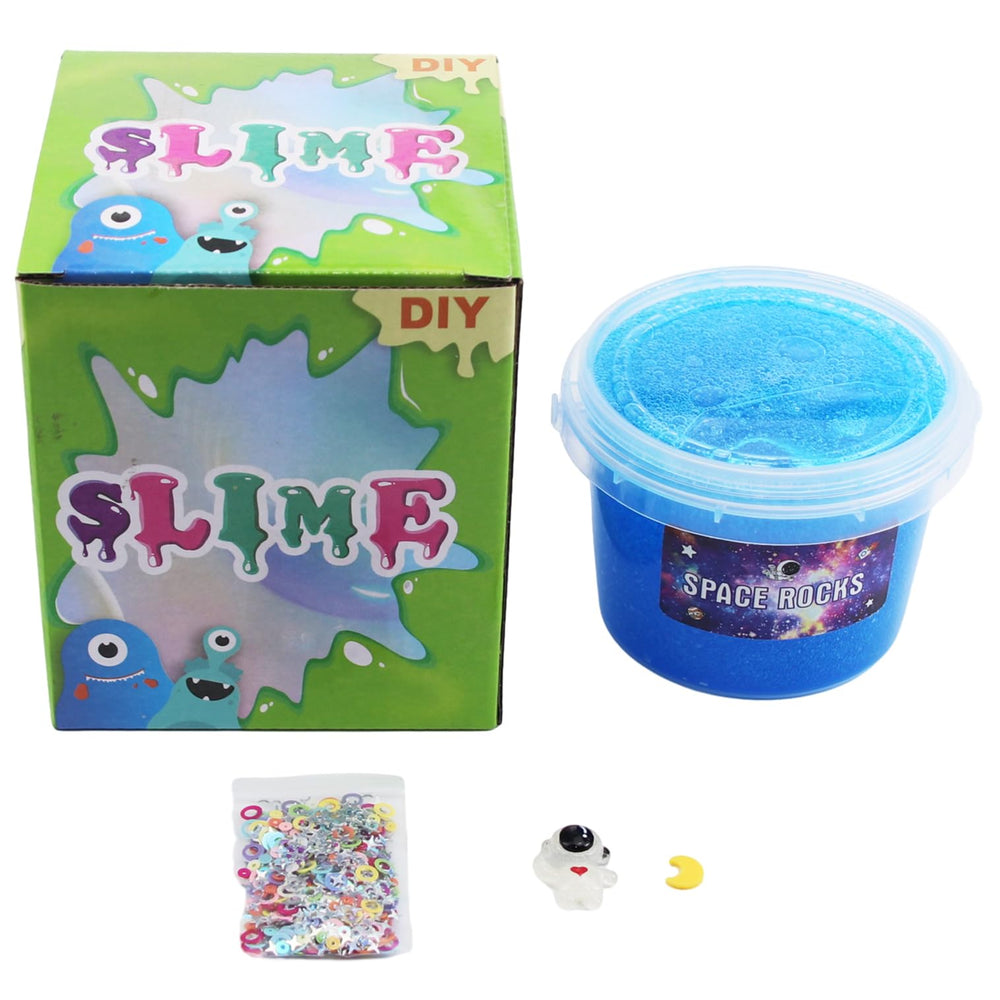 QOFRJTU Blue Sky Space Rocks slime gift box shows easy gifting for birthdays and holidays