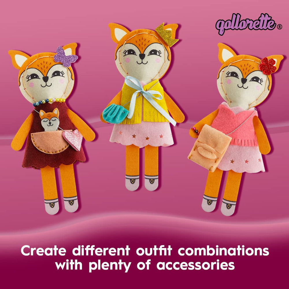 Qollorette family crafting session, playful sewing with kids