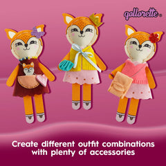Qollorette family crafting session, playful sewing with kids