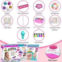 QoQlz Nail file and separator for smooth nails