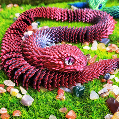 QOUXZ snake as desk decoration for office or study