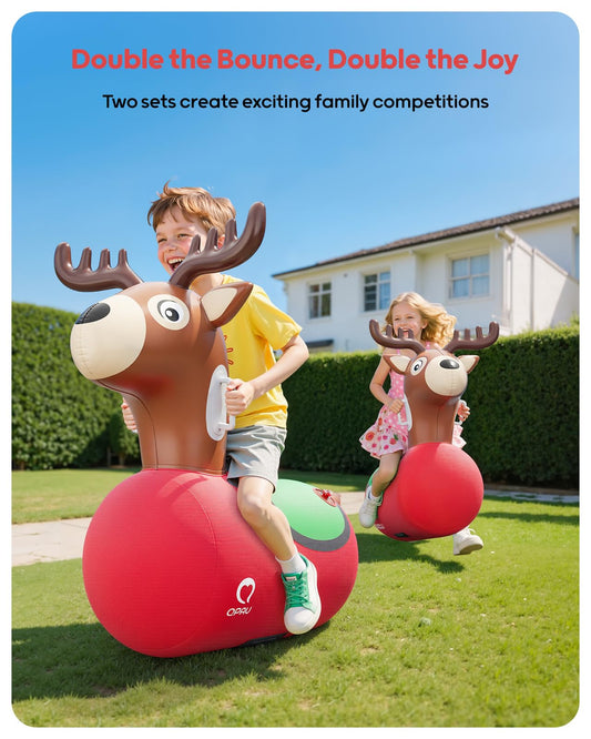 QPAU Reindeer Hopper fabric cover adds comfort and durability for outdoor use