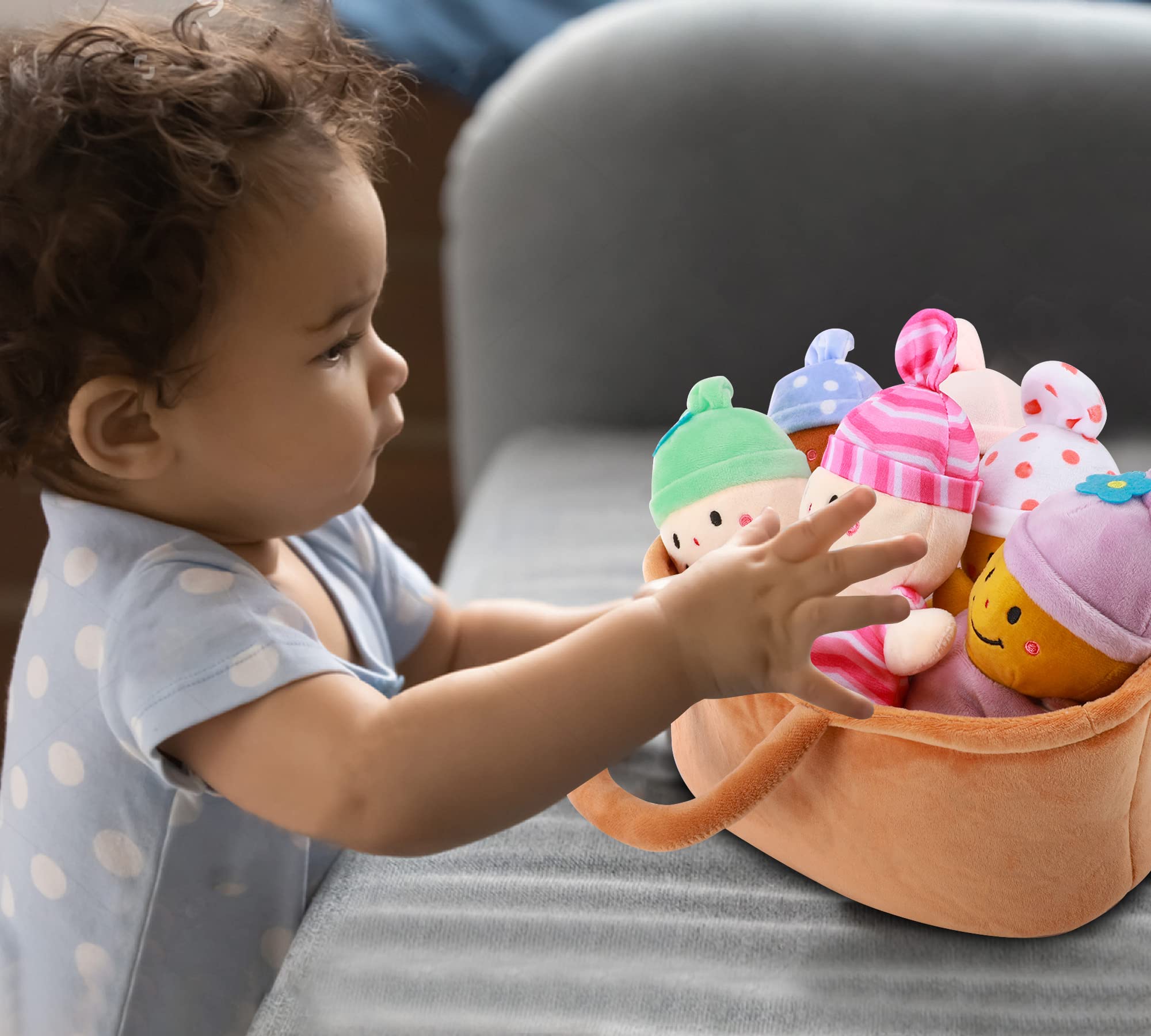 Qpewep soft dolls make a thoughtful Easter gift and daily play companion.