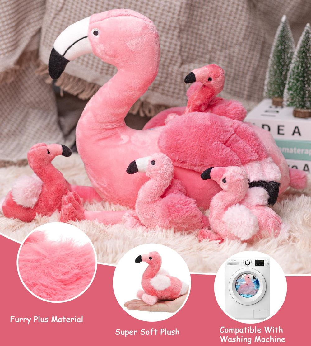 Qpewep flamingo party decor – bright pink charm for celebrations
