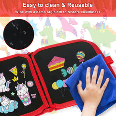 Qrytoi curved corners and eco-friendly PVC design keep little hands safe.