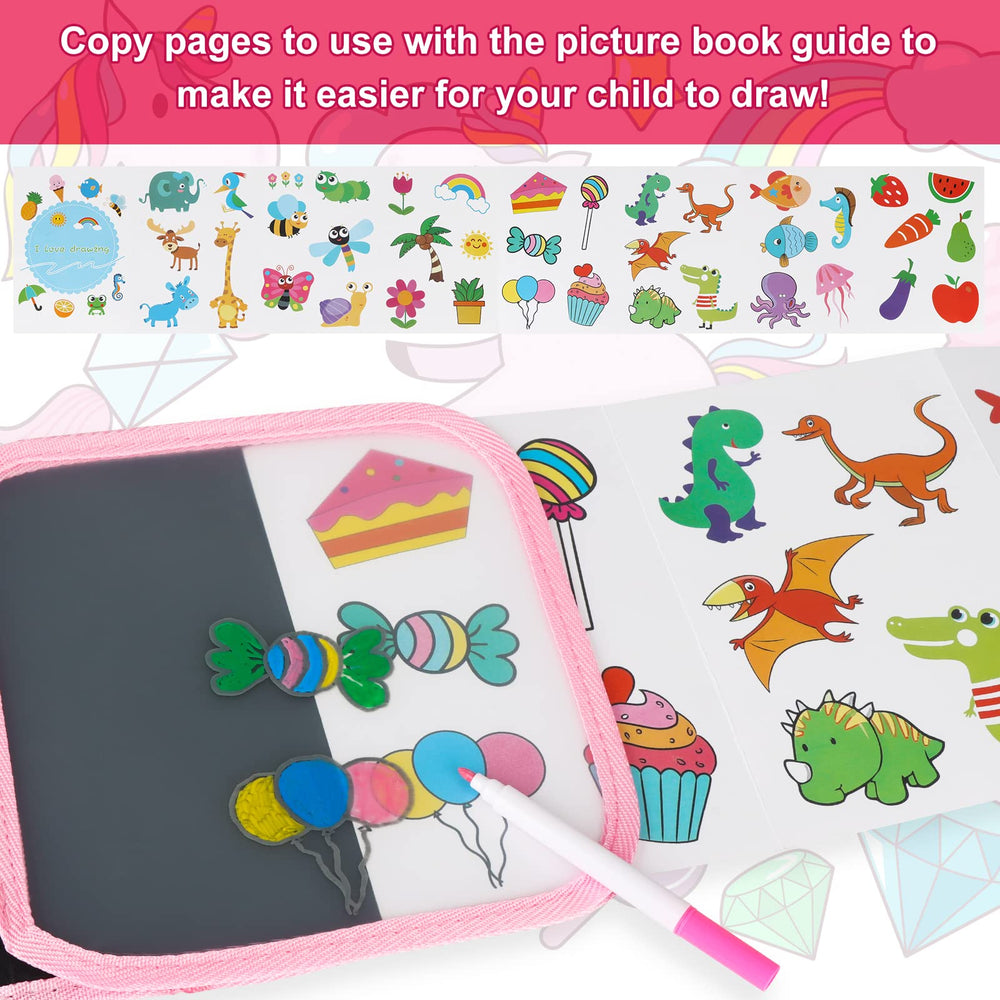 Qrytoi watercolor pens provide vibrant color options for young artists.