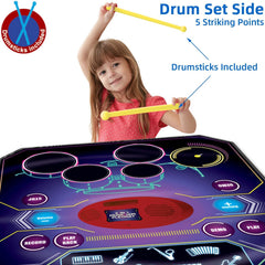 QShark built-in demo songs spark early musical discovery.