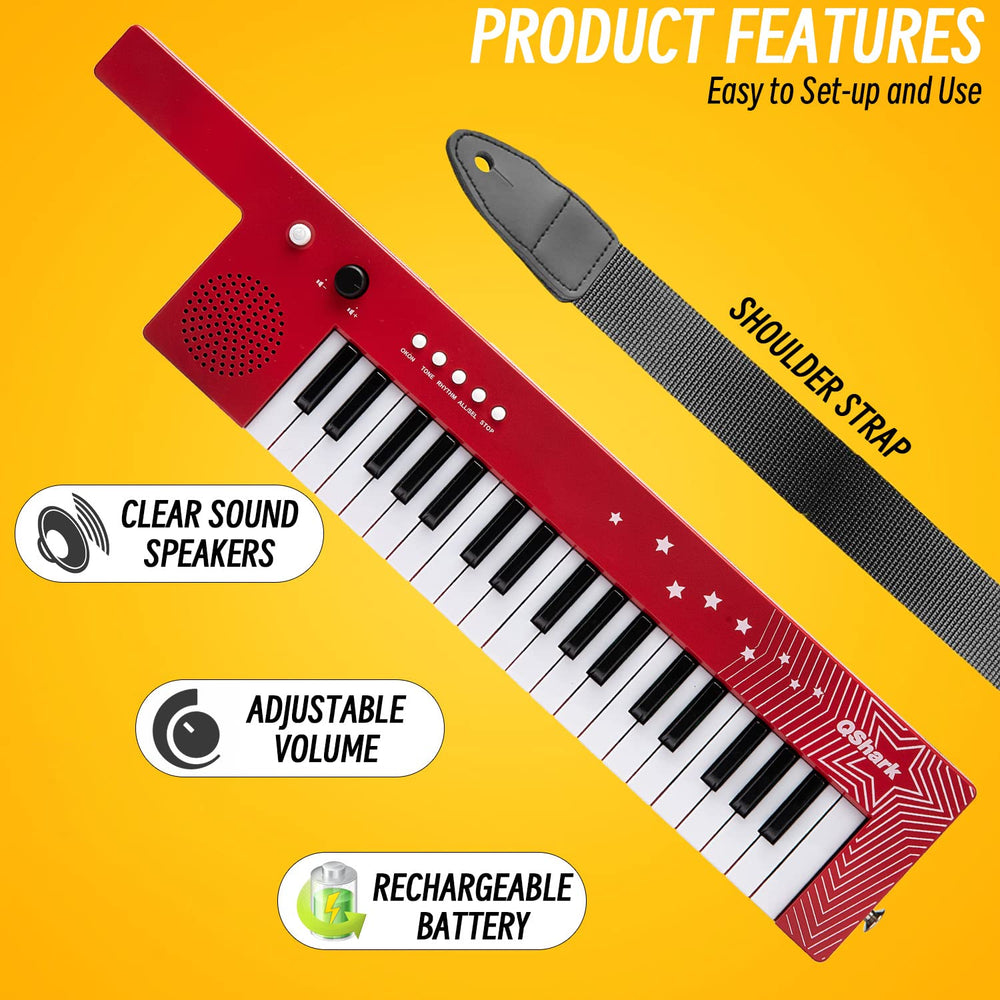 QShark 4 tones and 4 rhythms ideal for beginner music exploration