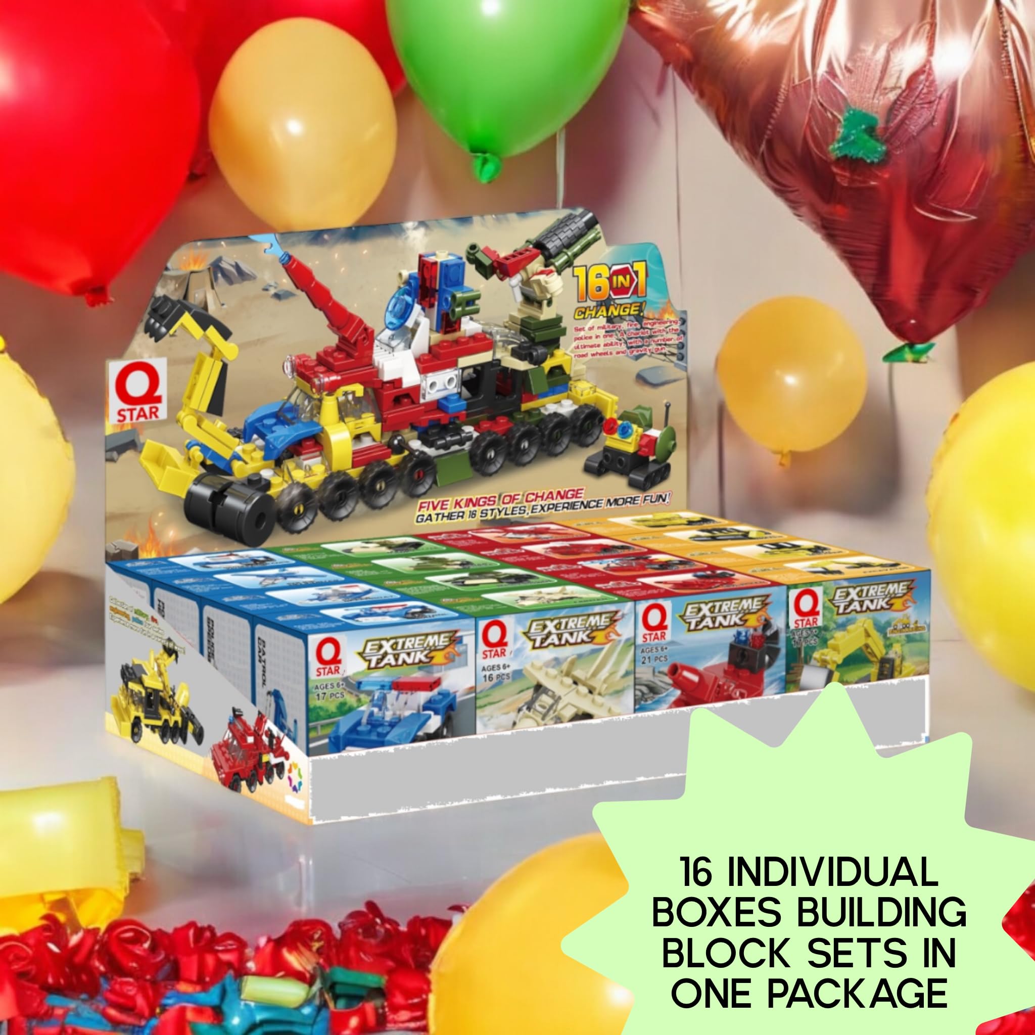 QStar Mini party-favor display captures quick gift-ready setup.