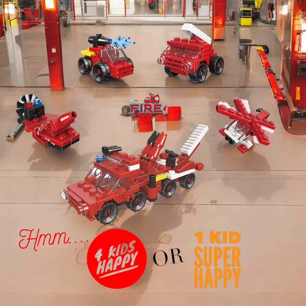 QStar Mini police-vehicle image prompts imaginative rescue play.