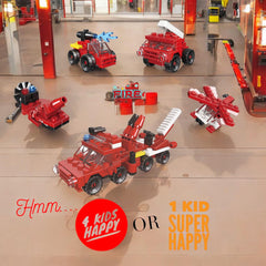 QStar Mini police-vehicle image prompts imaginative rescue play.