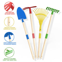 Qtioucp gardening handbook and stickers promote hands-on STEM learning.