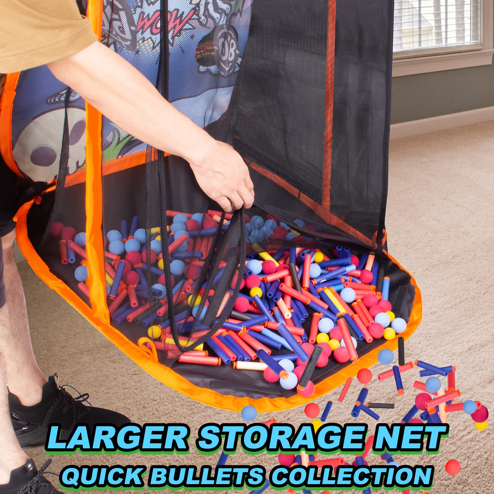 Quanquer quick-fold design for fast setup and compact storage.