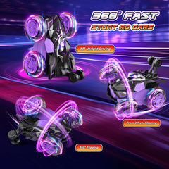 Quapify RC car showing 4WD drive for versatile traction on various surfaces